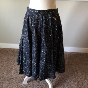 Constellation circle skirt